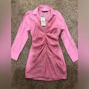 Pink Zara Dress size small